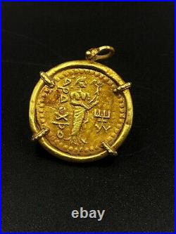 Old Indo Greek Gold Coin Pendants