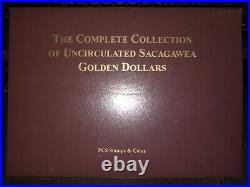 PCS Complete Collection of Uncirculated Sacagawea Golden Dollars 2000-2019 Album
