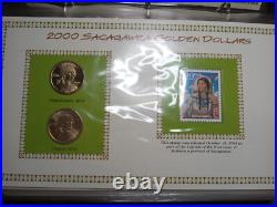 PCS Complete Collection of Uncirculated Sacagawea Golden Dollars 2000-2019 Album