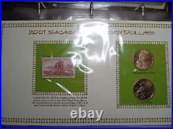 PCS Complete Collection of Uncirculated Sacagawea Golden Dollars 2000-2019 Album