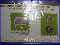 PCS Complete Collection of Uncirculated Sacagawea Golden Dollars 2000-2019 Album