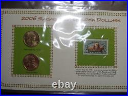 PCS Complete Collection of Uncirculated Sacagawea Golden Dollars 2000-2019 Album