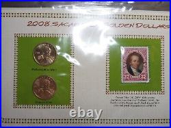 PCS Complete Collection of Uncirculated Sacagawea Golden Dollars 2000-2019 Album
