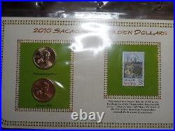 PCS Complete Collection of Uncirculated Sacagawea Golden Dollars 2000-2019 Album