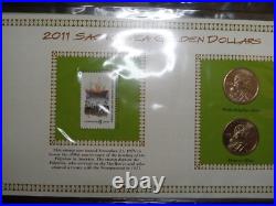 PCS Complete Collection of Uncirculated Sacagawea Golden Dollars 2000-2019 Album