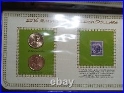 PCS Complete Collection of Uncirculated Sacagawea Golden Dollars 2000-2019 Album