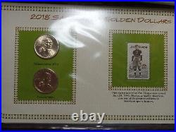 PCS Complete Collection of Uncirculated Sacagawea Golden Dollars 2000-2019 Album