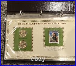 PCS Stamps And Coins Complete Collection Of Uncirculated Sacagawea Golden Dollar