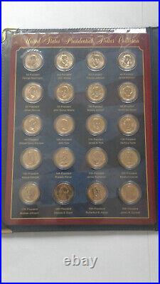 PRESIDENTIAL GOLD COIN COLLECTION US Commerative Gallery Dollar Coin Collectible