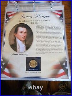 PRESIDENT COIN COLLECTION G Washington/Martha Medal-Jackson W Alaska, DC State