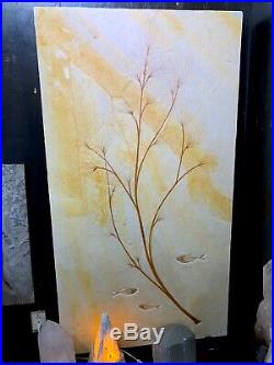 Palm Flower Fish Fossil 50 Myo Display Home Decor Dinosaur Pirate Gold Coins