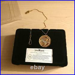 Pirates of the Caribbean Aztec Gold Coin Necklace Master Replica Deluxe Edition