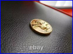 Pokemon Lugia Pikachu Medal JR East 1998 & 1999 Stamp Rally Gold Coin Set of 2