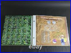 Pokemon Meiji Juice Limited Battle Coin Set 141 pcs + Gold Mew & Album Japanese