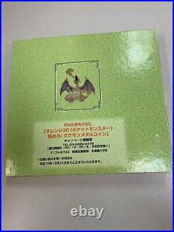 Pokemon Meiji Metal Coin Collection Binder with Golden Mew Coin Japanese