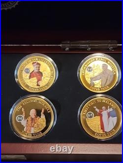 Pope John Paul II Commemorative Gold Coin Set