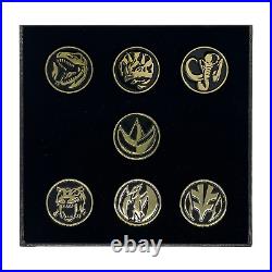 Power Rangers Power Coins 24K Gold Plated Pins Box Set (Comic Con Exclusive)