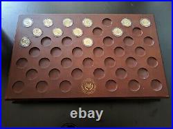 Presidential Dollar Coin Collection uncirculated With Box Up To President 44