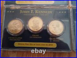 Presidential Dollar Coin Sets 2010 -2016 Lot Of Collectible Dollar Coins