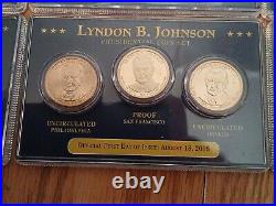 Presidential Dollar Coin Sets 2010 -2016 Lot Of Collectible Dollar Coins