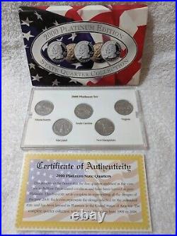 Quarter Collection Gold Platinum Denver Philadelphia 1999-2002 / 2006-2008