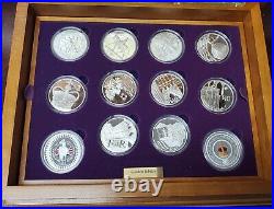 Queen Elizabeth Golden Jubilee Collection Set of 24 Proof Coins 2002 + More