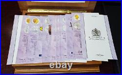 Queen Elizabeth Golden Jubilee Collection Set of 24 Proof Coins 2002 + More