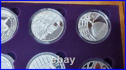 Queen Elizabeth Golden Jubilee Collection Set of 24 Proof Coins 2002 + More