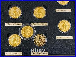 Queens Beasts 1 Oz Gold Bullion complete collection