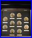 Queens Beasts Silver Gilded Complete Collection Boxed Ten x 2 Oz. 999 Ag Au