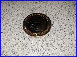 RARE 18K Gold Plated MORTAL KOMBAT Collector's Edition Coin Pogs Slammer