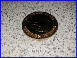 RARE 18K Gold Plated MORTAL KOMBAT Collector's Edition Coin Pogs Slammer