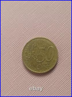 RARE France 50 Cent RF 2001 Euro Coin French Coins, Collectible Nordic Gold