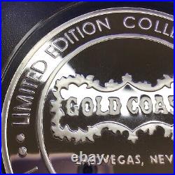 RARE GOLD COAST H&C 1995 6oz. 999 Fine PROOF Silver Ltd. Ed. COLLECTOR COIN