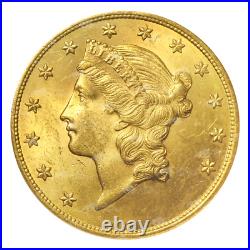 Random Year $20 Liberty Double Eagle MS-63 Gold Coin United States Mint