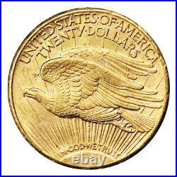 Random Year $20 Saint-Gaudens Double Eagle AU Gold Coin United States Mint