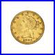 Random Year $5 Liberty Half Eagle AU Gold Coin United States Mint
