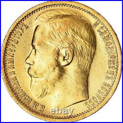 Rare 1897 Gold Coin 15 Rouble Limited Mint Ruble Russian Imperial Antique Russia