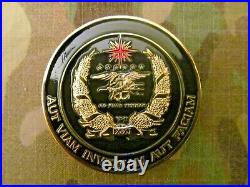 Rare! Authentic Cia, Sog Seal Team 6 Operation Neptune Spear Challenge Coin