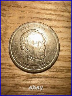 Rare Collectible John Tyler Presidential 1$ Gold Dollar Coin