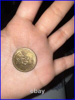 Rare Collectible Rutherford B. Hayes Presidential $1 Dollar Gold Coin 1877-1881