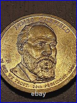 Rare Collectible Rutherford B. Hayes Presidential $1 Dollar Gold Coin 1877-1881