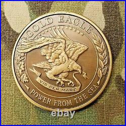 Rare, Commanding Officer, Uss Carl Vinson Cvn-70, Gold Eagle Challenge Coin