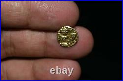 Rare Fine Genuine Ancient Sasanian Empire Gold Dinar Coin Circa AD 240-272