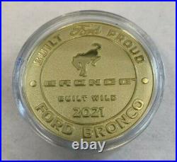 Rare Ford Bronco Coin. 2021 Built Wild Commemorative limited production