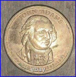 Rare John Adams $1 Presidential Gold Coin