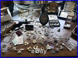 Rare watches & jewellery GOLD collectables job lot silver coin diamond antiques