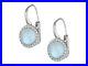 Roberto Coin 257777 Womens Cocktail Collection Earrings 18Kt Blue Topaz
