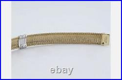 Roberto Coin Silk Weave Collection 5 Row Diamond Bracelet