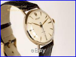 Rolex Precision'coin Edge', 9ct, 1959 Highly Collectable And Immaculate